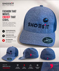 Shoesit Onyx Energy Cap – Blue Signature FlexFit Delta