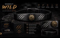 Shoesit Wild Limited Edition Pyrite Bracelet – Black Stainless Steel 316L