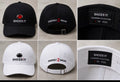 Shoesit signature energy caps in black and white