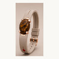 Shoesit Tiger Eye Energy Bracelet with soft neutral strap