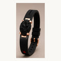 Shoesit Lava Stone Energy Bracelet with black strap