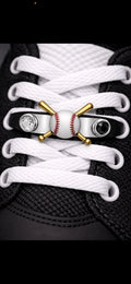 Shoesit minimal stone shoe jewelry attachment on black sneaker
