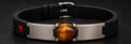 Shoesit Tiger Eye Energy Bracelet with black sport strap